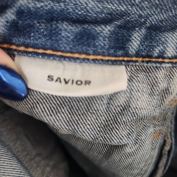 SLVRLAKE Savior High RiseCargo Jeans Size 26 - Picture 15 of 16